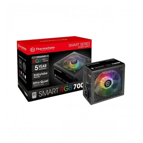 Thermaltake RGB 700W Non Modular Single Voltage 80 Plus