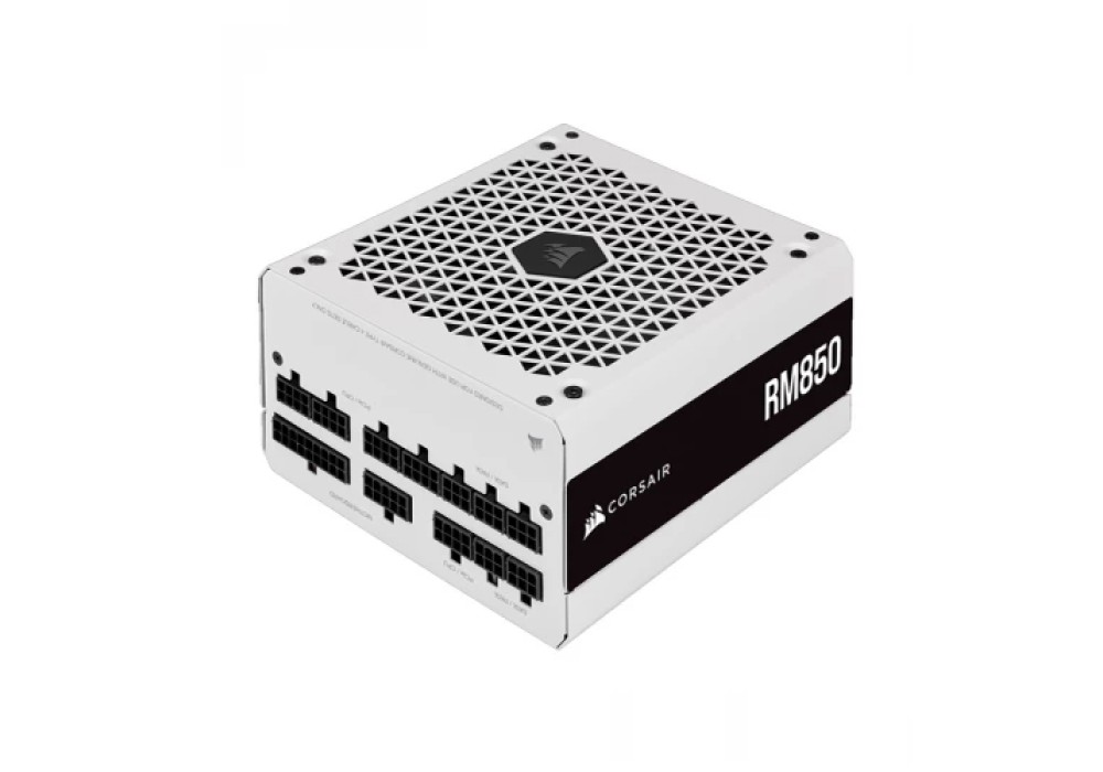 Corsair RM White Series RM850 850W 80 Plus Gold Certified Fully-Modular Power Supply