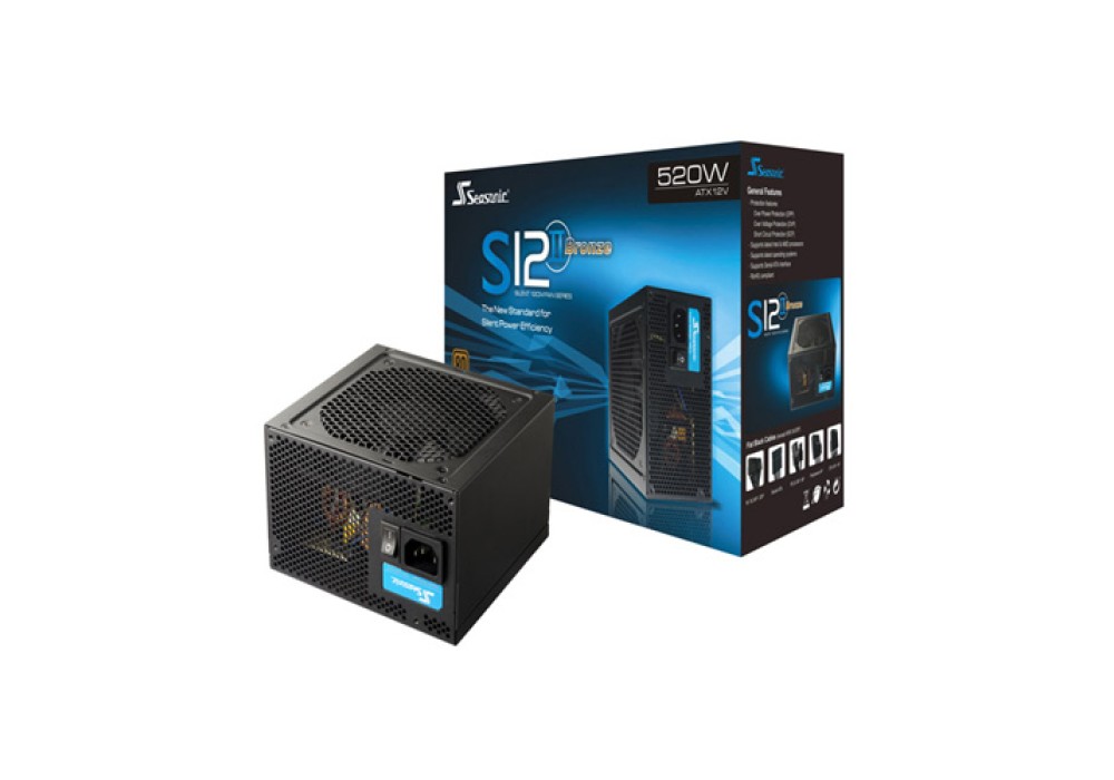 SEASONIC S12II-520 Watt Power Supply 
