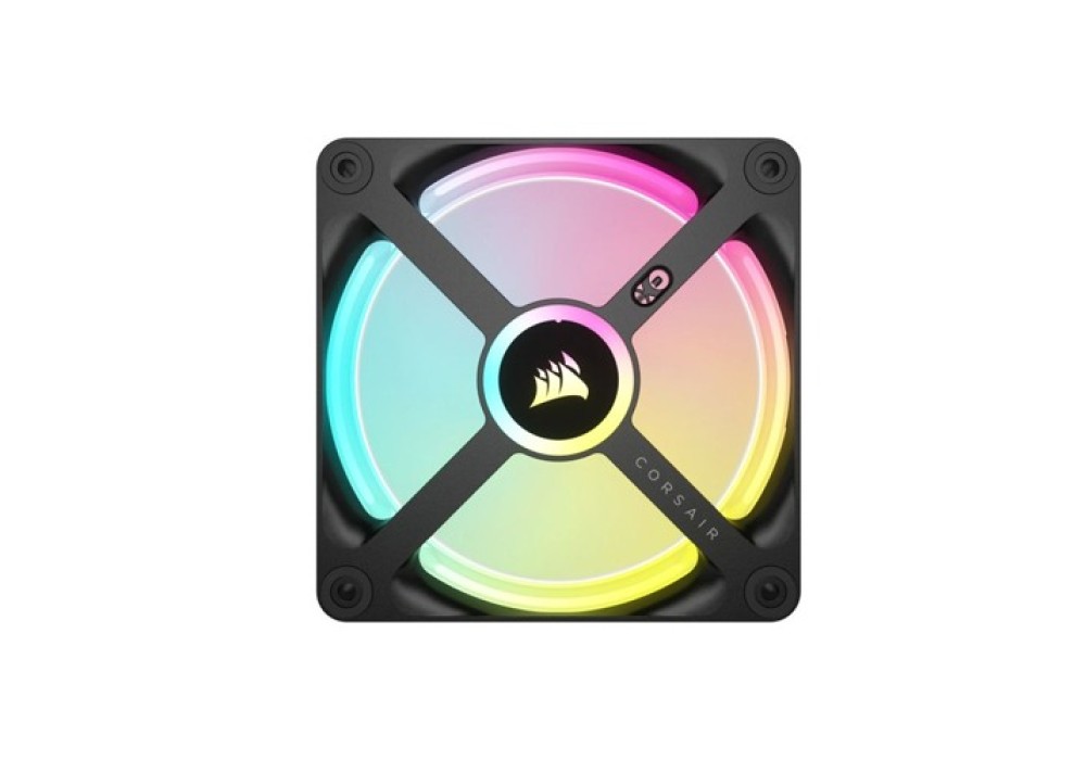 Corsair iCUE LINK QX120 RGB 120mm PWM PC Fans Starter Kit with iCUE LINK System Hub