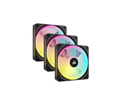 Corsair iCUE LINK QX120 RGB 120mm PWM PC Fans Starter Kit with iCUE LINK System Hub