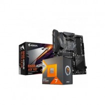 AMD Ryzen 7 7800X3D Processor And Gigabyte B550 Aorus Elite AX V2 AM4 ATX Motherboard Combo