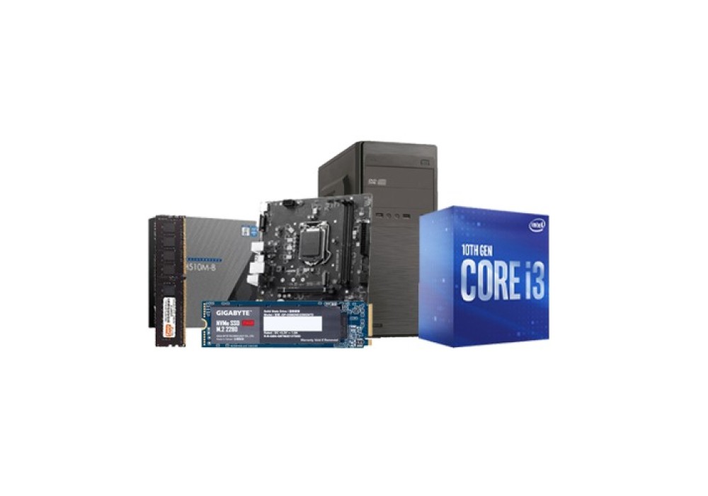 Intel Core I3 10th Gen Processor Budget Desktop PC