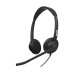 Inbertec UB815DM Duo Wired USB Noise Cancelling Black Headphone