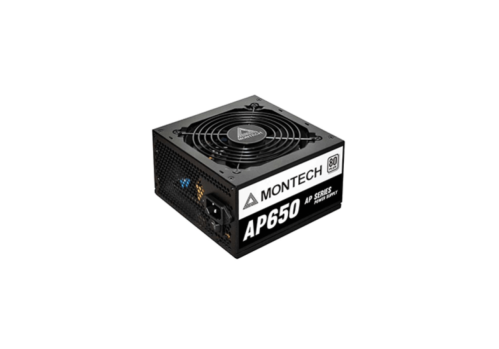 Montech AP 650 650W ATX Non Modular 80 Plus White Certified Power Supply