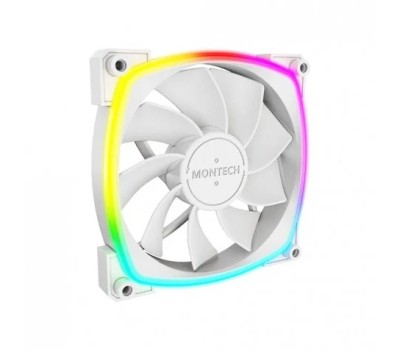 Montech RX120 PWM 120mm ARGB Case Fan White