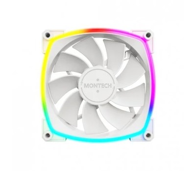 Montech RX120 PWM 120mm ARGB Case Fan White