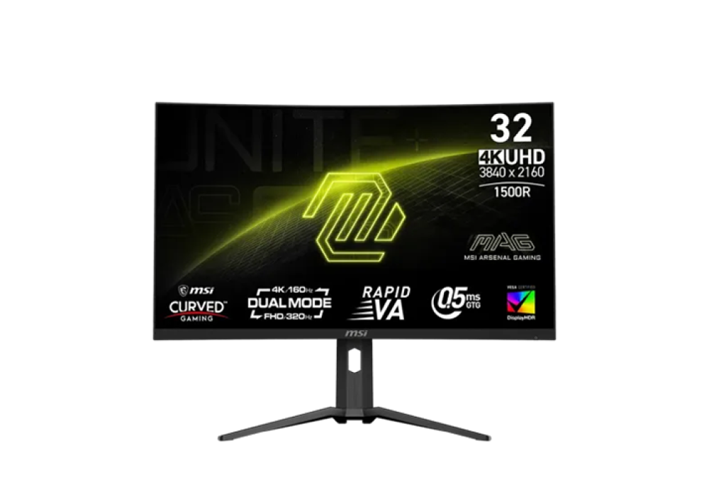 MSI MAG 321CUPDF 32 Inch 4K Curved Gaming Monitor