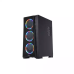 Virtu MI2W Glass ATX Tower Gaming Case (Black)