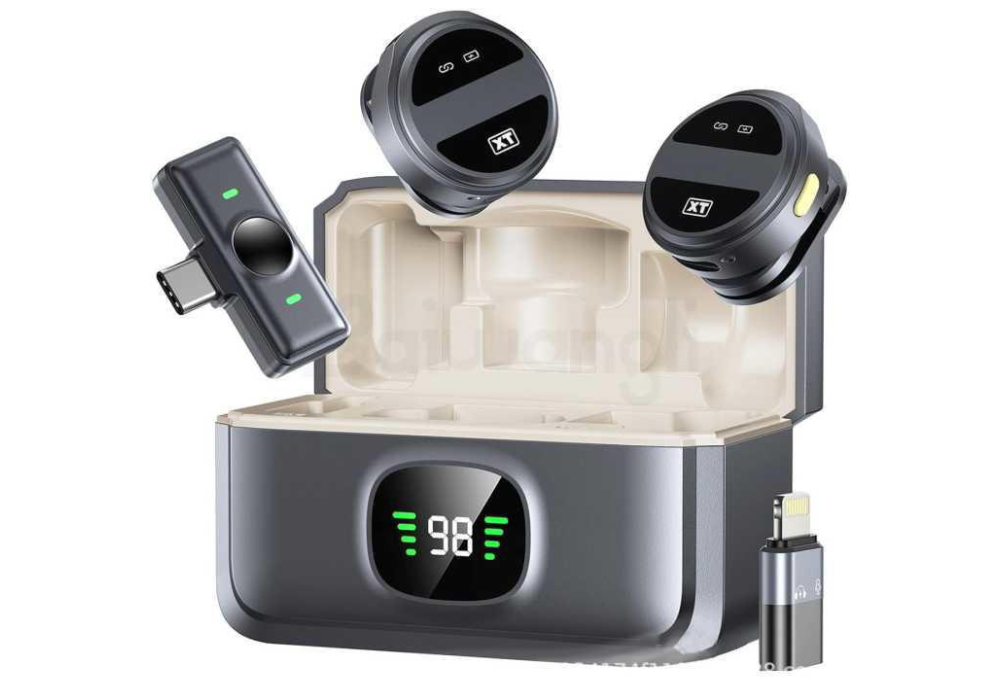 SX21 Original Wireless Magnetic Microphone With ANC Regular and Echo Mode