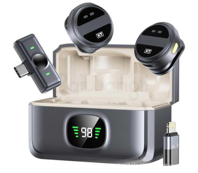 SX21 Original Wireless Magnetic Microphone With ANC Regular and Echo Mode