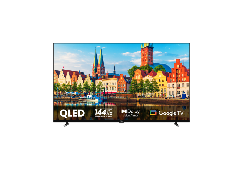 Beko BU50VH5QGOTV 50 Inch 4K QLED 144 Hz Google TV