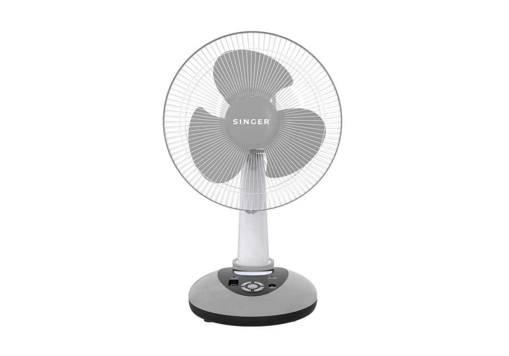 Singer RECH-12-LG 12 Inch Rechargeable Fan