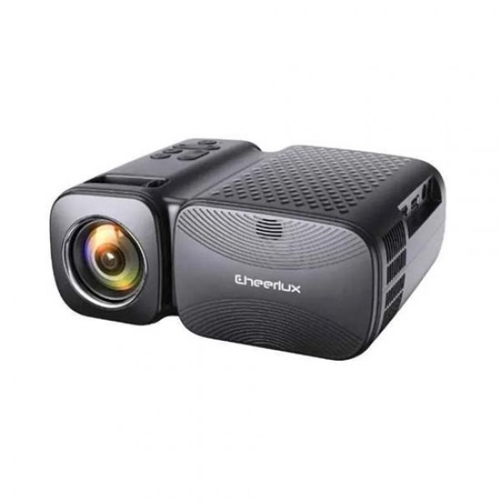  CHEERLUX C11 WiFi Projector 720P 80 ANSI Lumens - Support 1080P Black