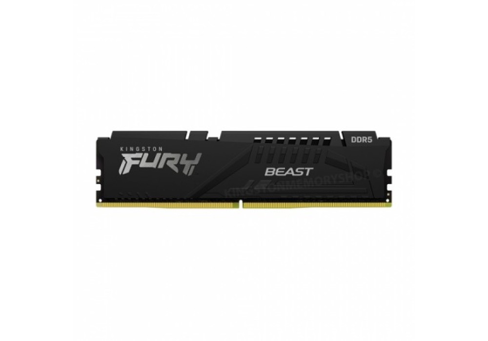 Kingston FURY Beast 16GB 5200MHz DDR5 Desktop RAM (KF552C40BBK2-32)