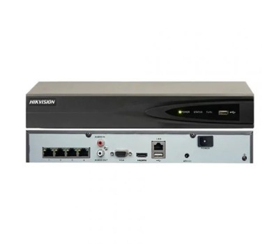 Hikvision DS-7604NI-Q1/4P 4-CH 1U 4 PoE 4K NVR