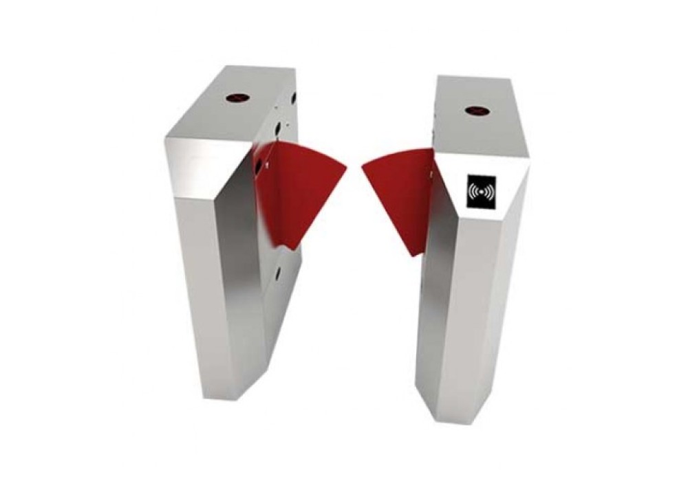 ZKTeco FBL2222 PRO FLAP BARRIER TRANSTILE FOR ADDITIONAL LANE