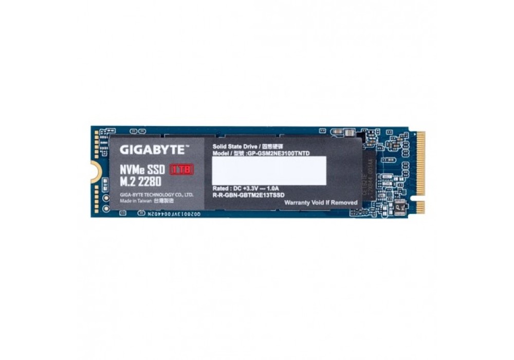 Gigabyte 1TB M.2 PCIe NVMe SSD (GP-GSM2NE3100TNTD)