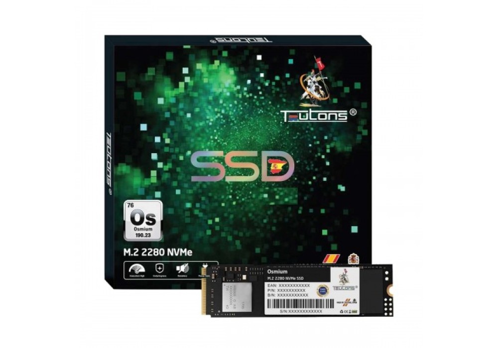 Teutons OSMIUM 512GB M.2 NVMe 2280 SSD
