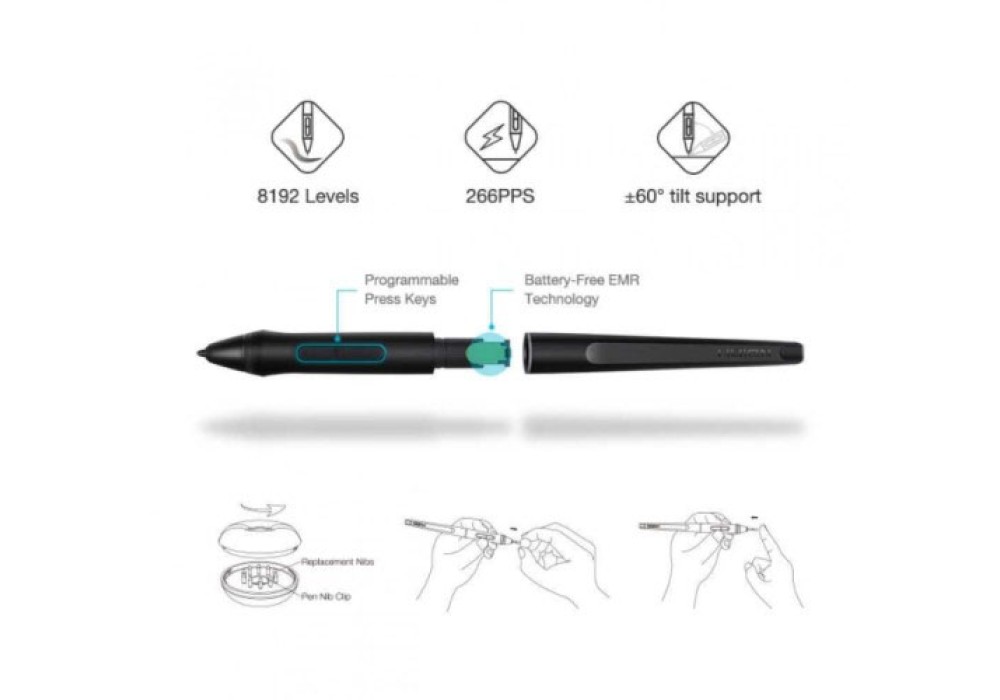 Huion Inspiroy Dial Q620M Graphic Drawing Tablet