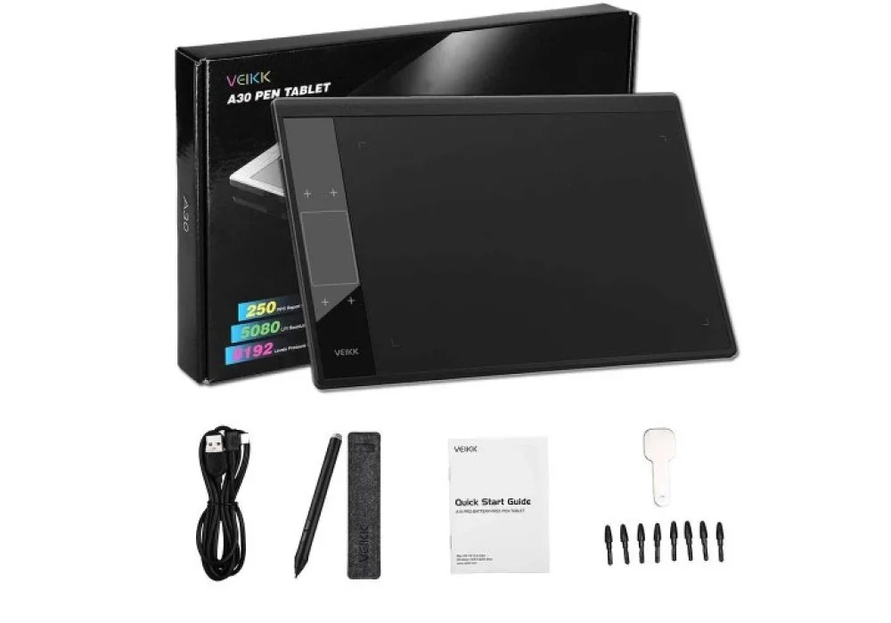 Veikk A30 Digital Drawing Graphic Tablet Price In Bangladesh 2024
