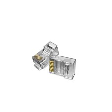 VENTION IDDR0-100 CAT6 UTP RJ45 MODULAR PLUG TRANSPARENT